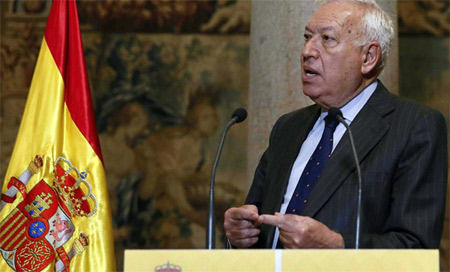 José Manuel García-Margallo Margallo: El fuego que mató al cabo español ’procedió de Israel’